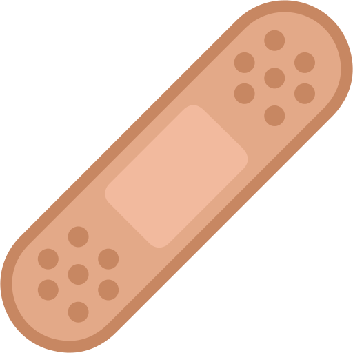 Пластырь нарисованный