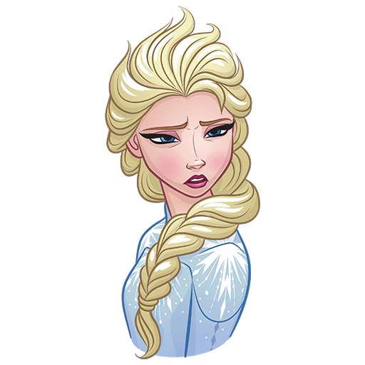 Эльза Холодное сердце Стикеры