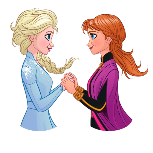 Эльза Холодное сердце Стикеры