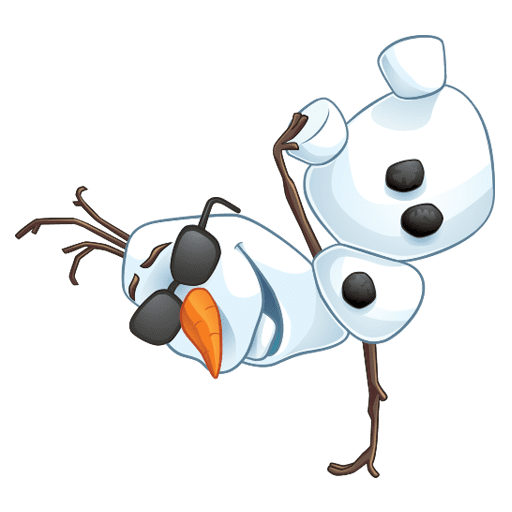 Олаф Стикеры ВК