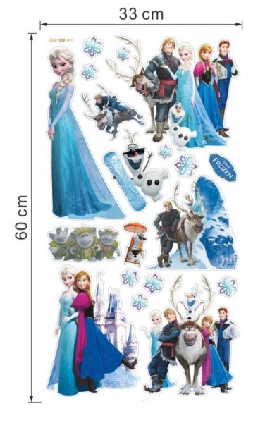 Наклейки Эльза Холодное сердце