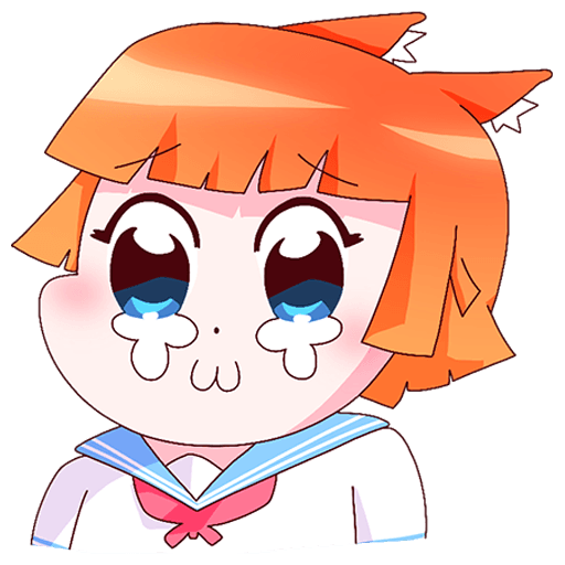 Набор стикеров «Айко-тян»