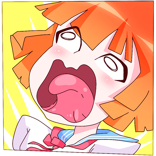 Айко тян Стикеры