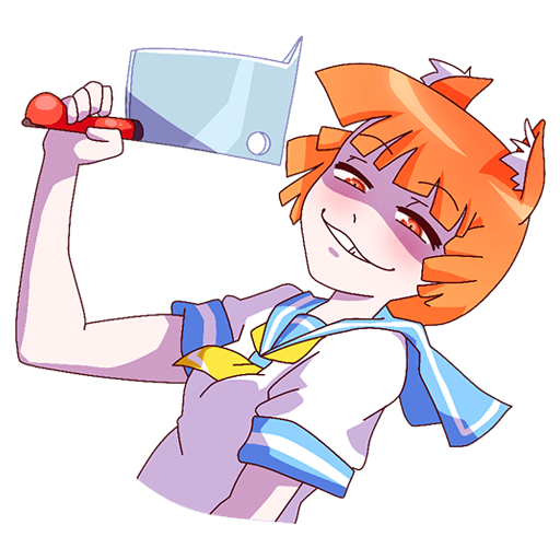 Набор стикеров «Айко-тян»