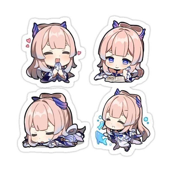 Стикеры Геншин Импакт Кокоми