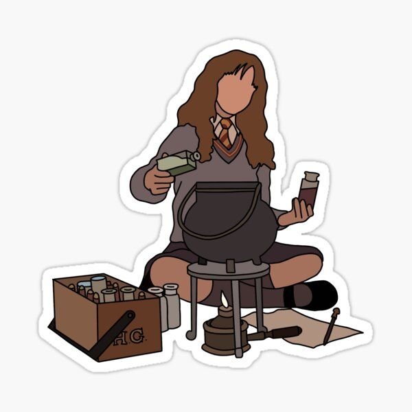 Стикеры Гарри Поттер Гермиона