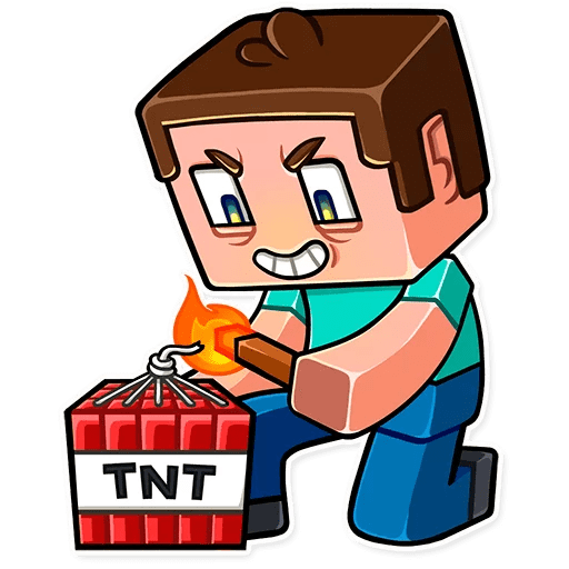 Наклейки майнкрафт