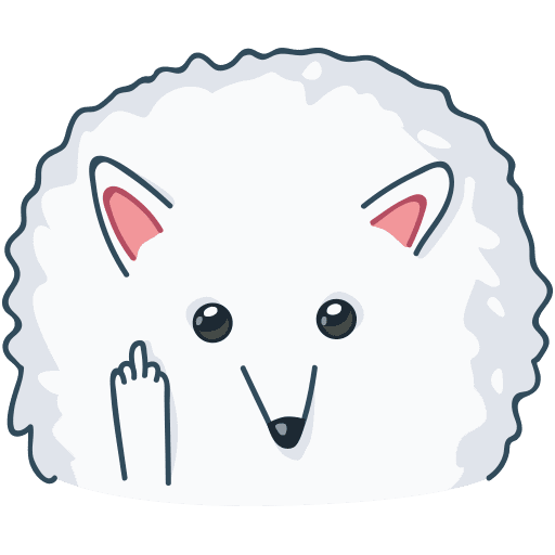 Стикеры ВК Пушок