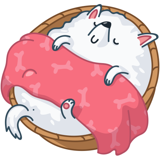 Стикеры Пушок