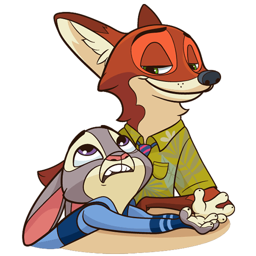 Стикеры ник Уайлд