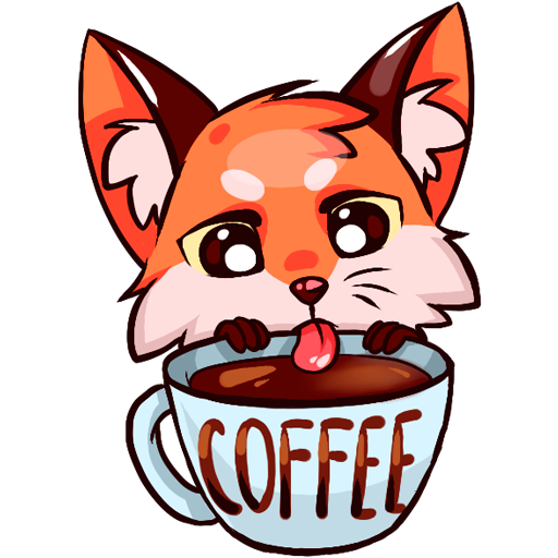 Лисичка Паппи Стикеры