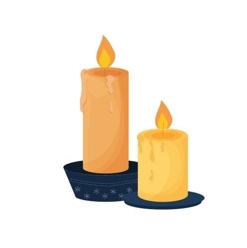 Горящая свеча