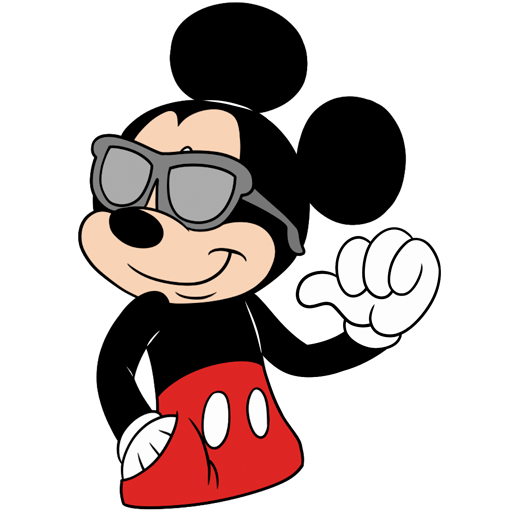 Стикеры Микки Маус