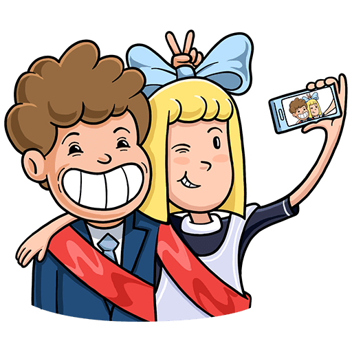 Стикеры выпускник