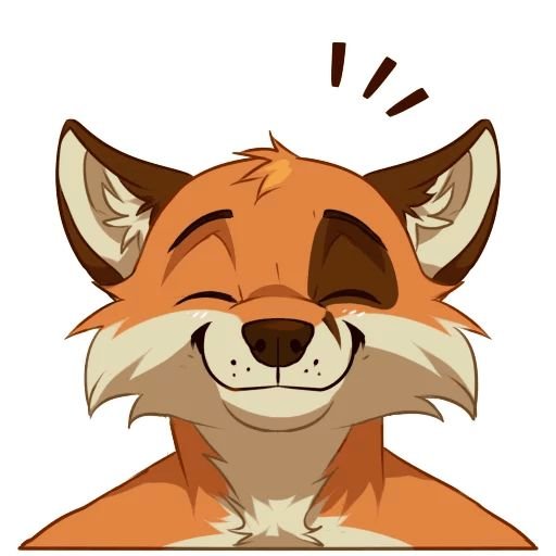 Фурри Стикеры Лис