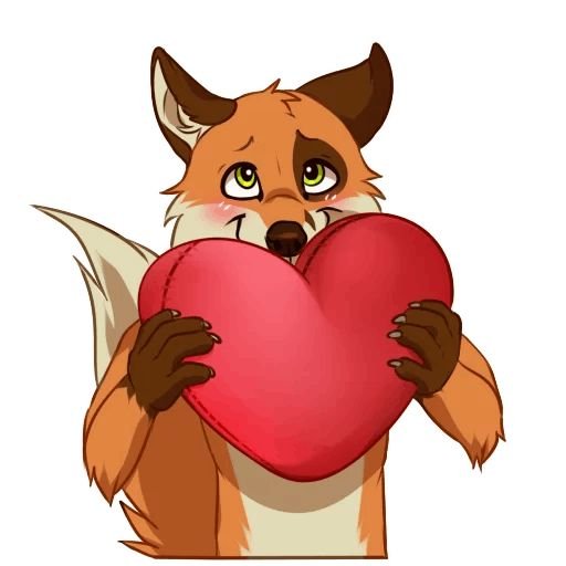Лиса с сердцем