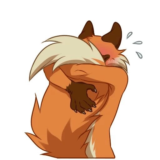 Фурри лисы Стикеры