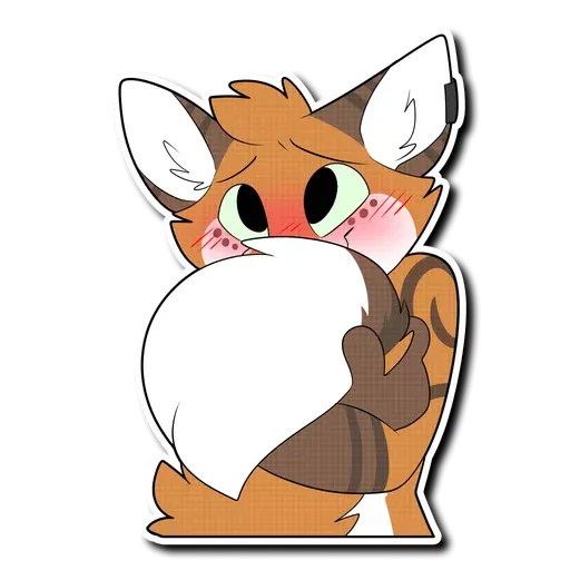 Фурри смущение