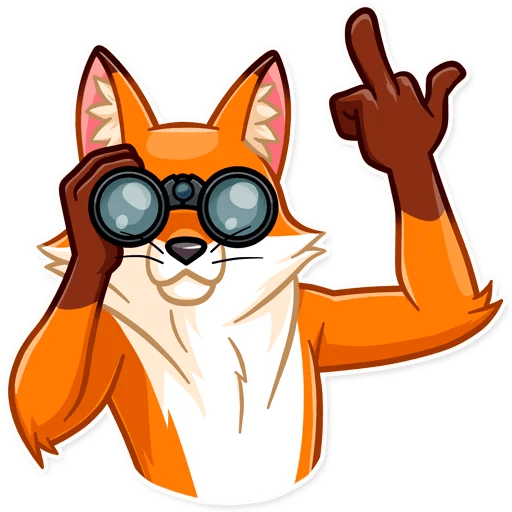 Стикеры для телеграмма Лисичка