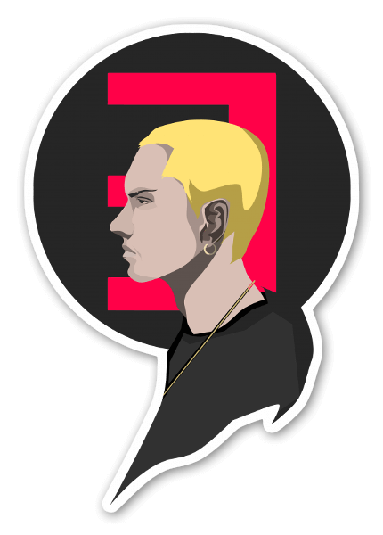 Эминем стикер