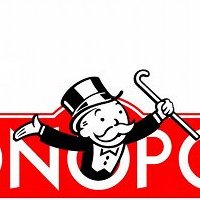 Карта монополии вектор