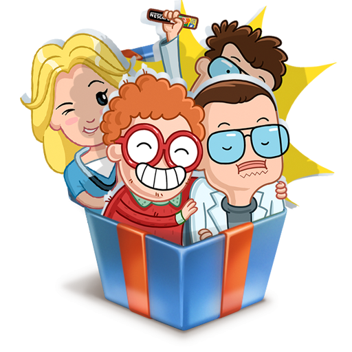 Стикер ВК команда