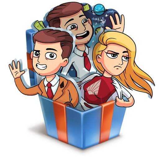 Стикер команда