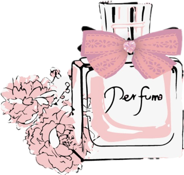 Прозрачные наклейки на духи