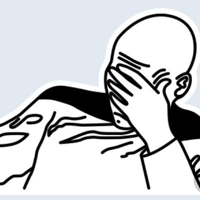 Рука ко лбу Мем