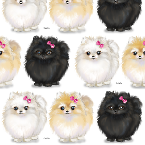 Шпиц стикер (46 фото)