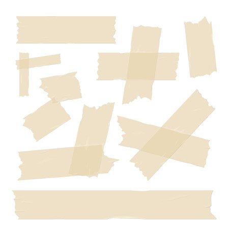 Бумажный скотч кусок