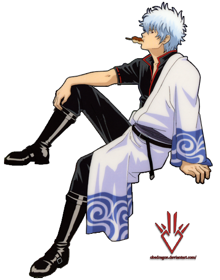 Гинтама наклейки