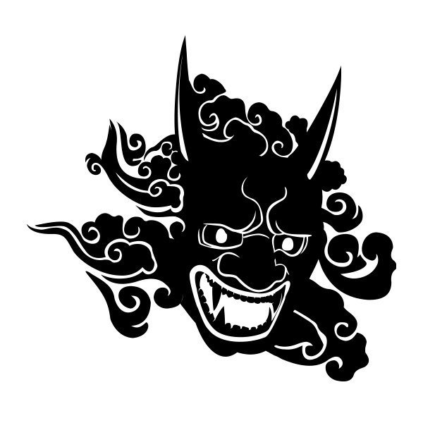 Наклейки на авто демонические