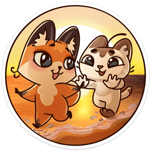 Стикеры ВК любимое лето