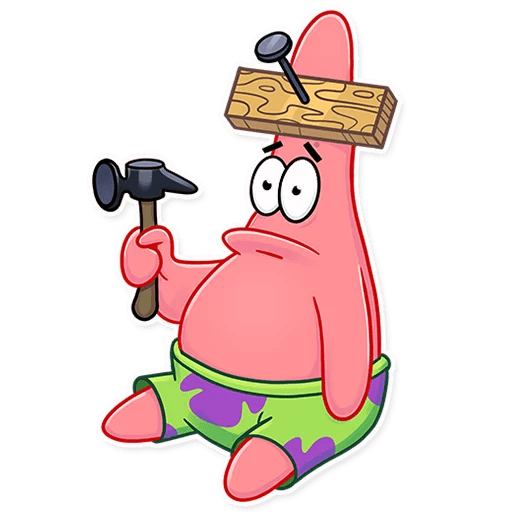 Стикеры Патрик