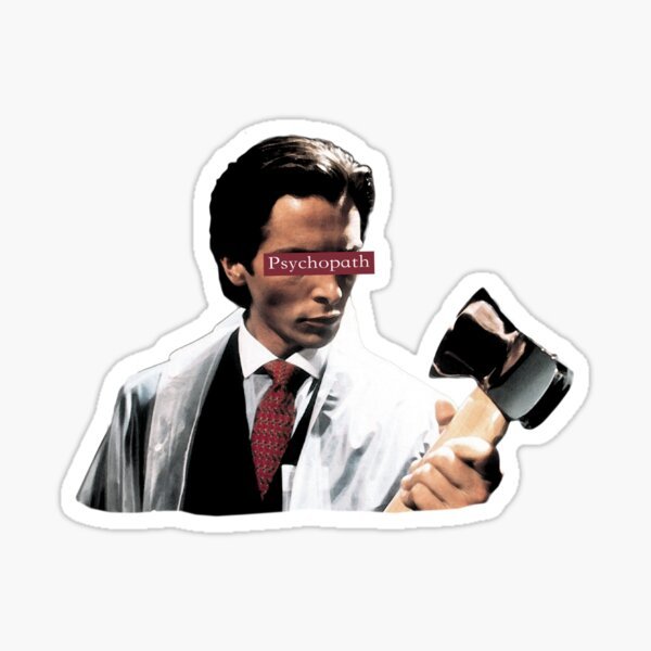 Стикеры американский психопат