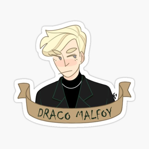 Гарри Поттер Слизерин Драко Малфой стикер