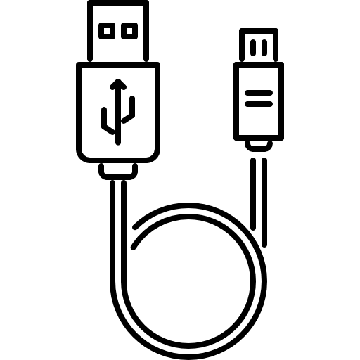 Провод микро USB вектор