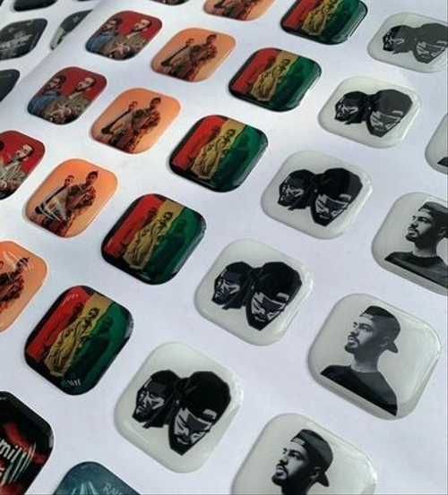 Стикеры в стиле поп арт