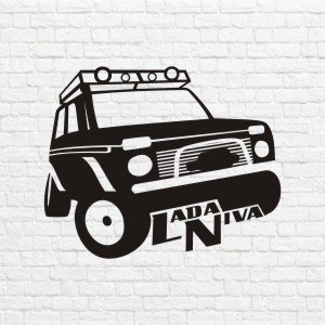 Наклейки на ниву 2121