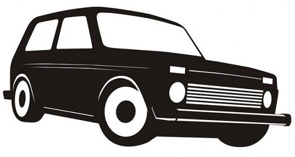 Лада Нива nakleyka