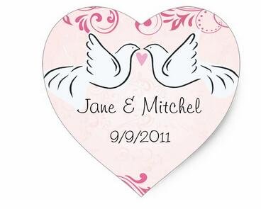 Наклейка голубь 1