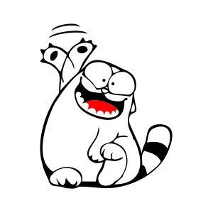 Leg Cat Стикеры