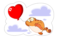 Стикеры из вайбера с котом