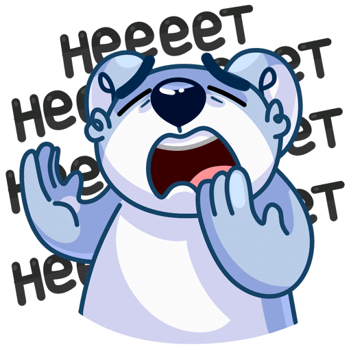 Стикер работаю