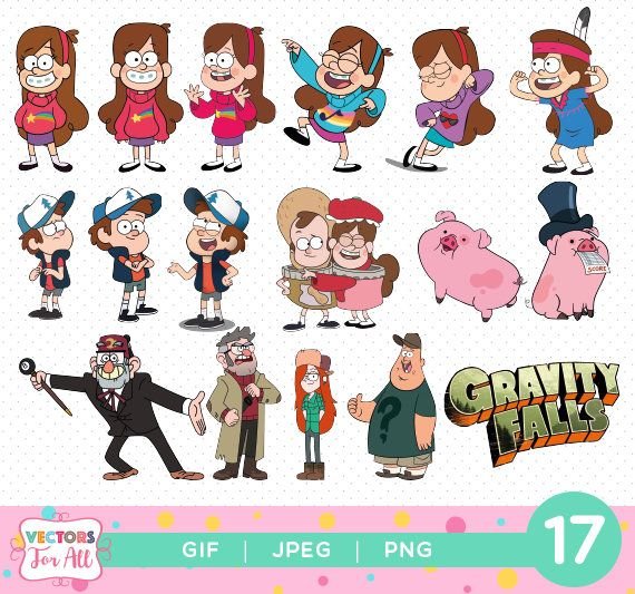 Гравити Фолз для топперов