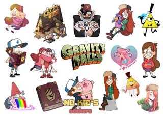 Гравити Фолз герои на топперы