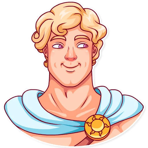 Стикеры для телеграмма Аполлон