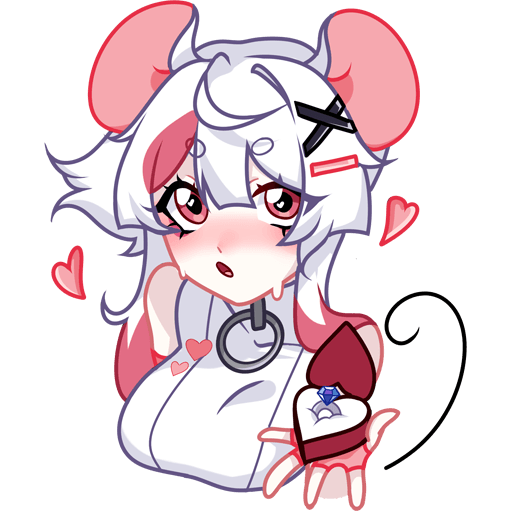 Мауси в кофте Стикеры