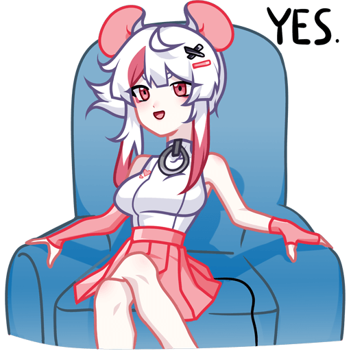 Стикеры Мауси NSFW